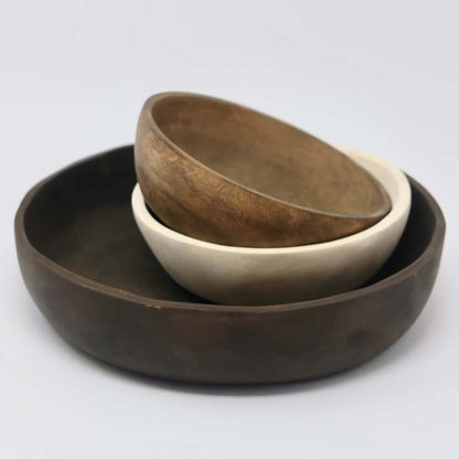 Hand Carved Wooden Bowl | Rwandan Artisanmade Versatile Bowls