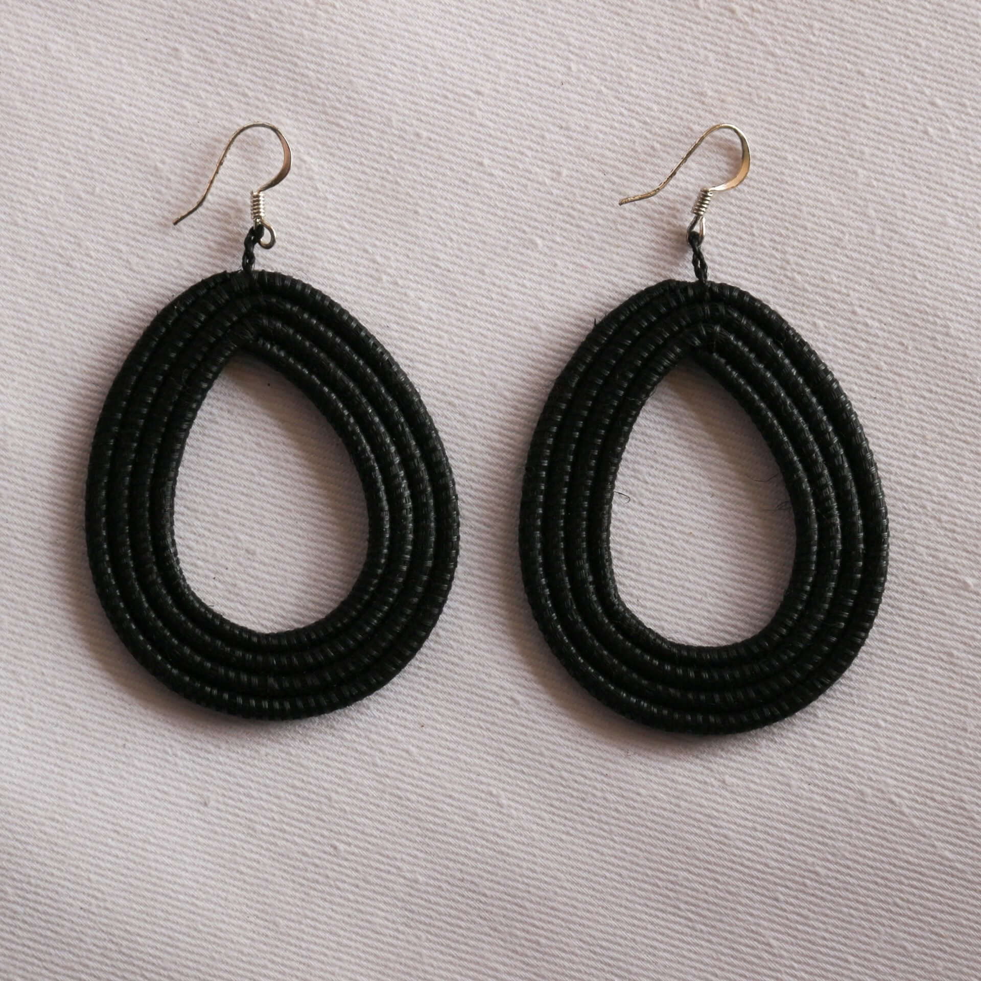 Handwoven Loop Earrings, Modern  and Beautiful Loop Earrings